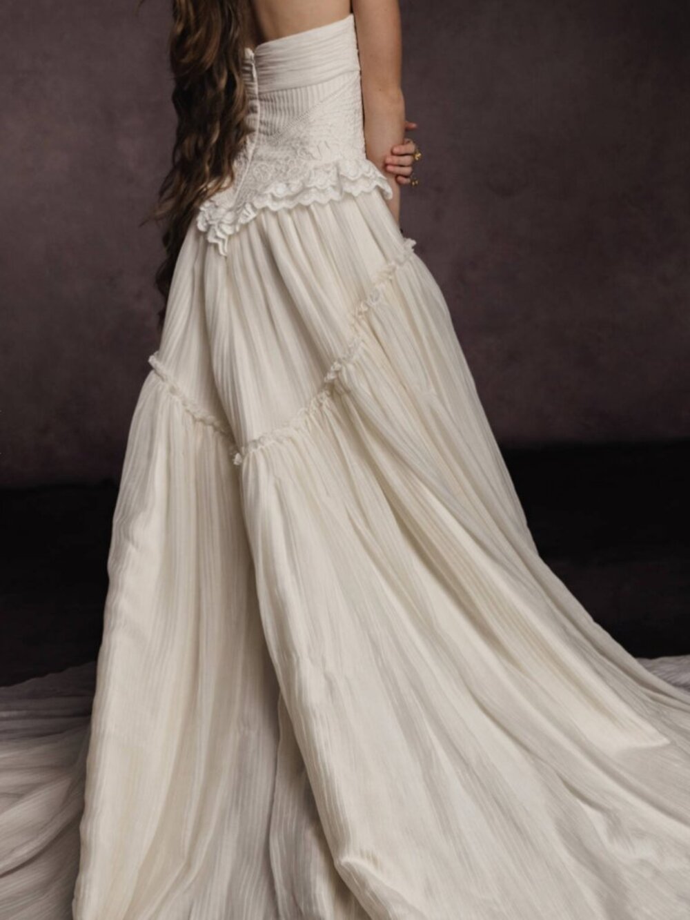 Rue De Seine Aimery Wedding Gown Size 14 (US10) - Picture 3 of 11